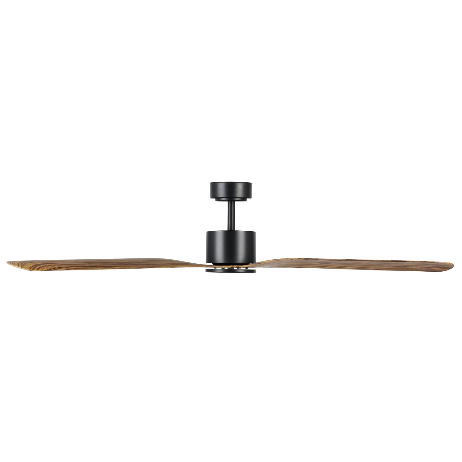 ILUKA 60 DC ceiling fan (Brown Rustic - Matte Black)