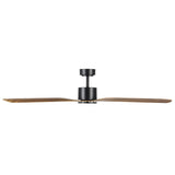 ILUKA 60 DC ceiling fan (Brown Rustic - Matte Black)