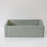 Sticks & Stone Concrete Rugged Rectangle Basin