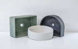 Sticks & Stone Concrete Rugged Rectangle Basin