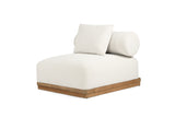 Santiago Grade Teak Outdoor Ottoman/ Corner Sofa