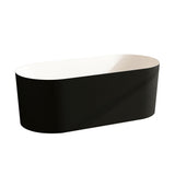 ISEO Black & White Freestanding Bathtub 1500/1700MM