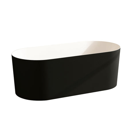 ISEO Black & White Freestanding Bathtub 1500/1700MM