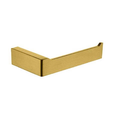IVANO Series Square Toilet Paper Holder - Brushed Brass