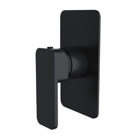 IVANO Solid Brass Shower Bath Wall Mixer - Black