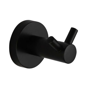 Ideal Double Robe Hook (Black)