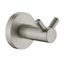 Ideal Double Robe Hook (Brushed Nickel)
