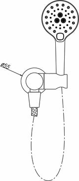 Ideal Hand Shower (Brushed Gold)