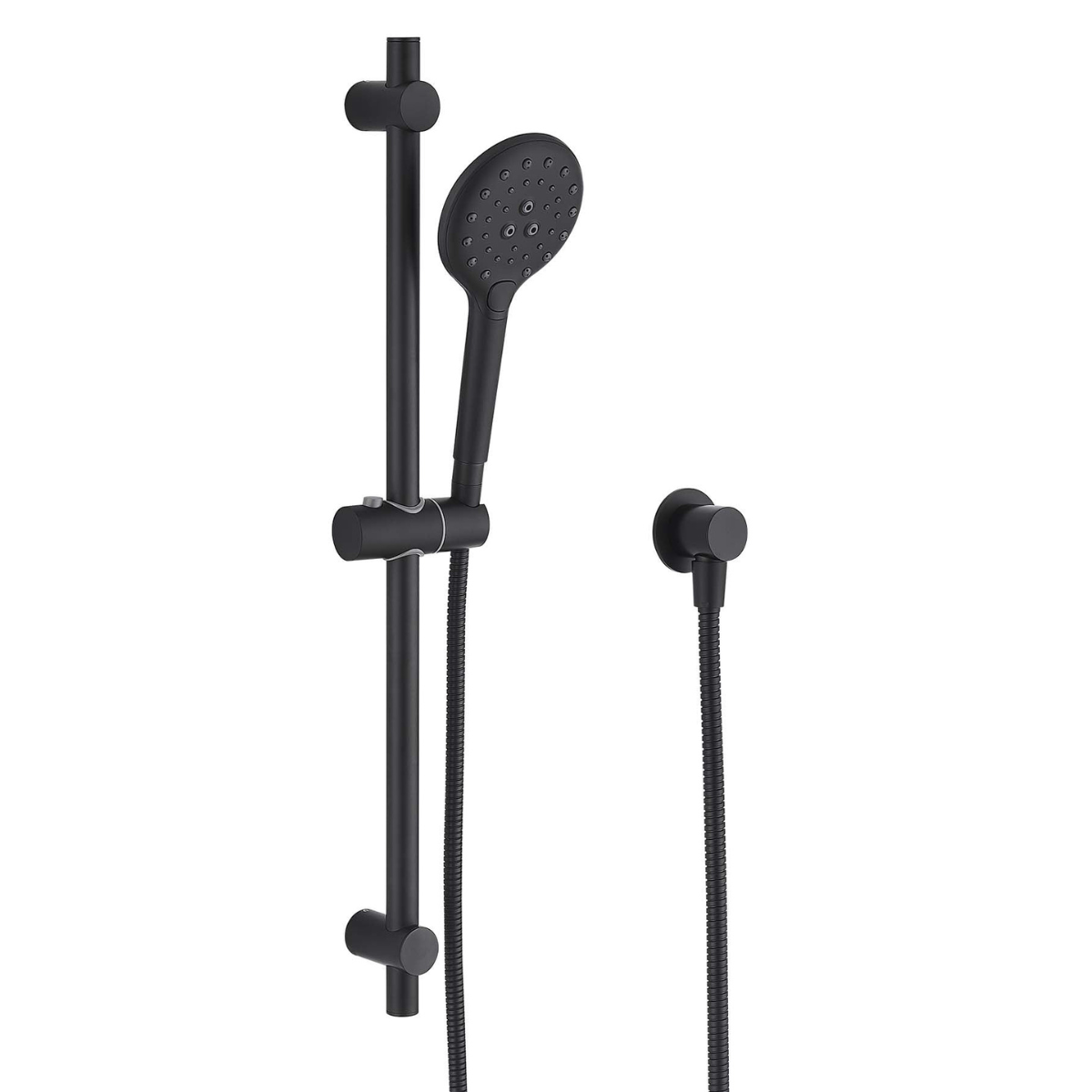 Ideal Hand Shower On Rail (Black)