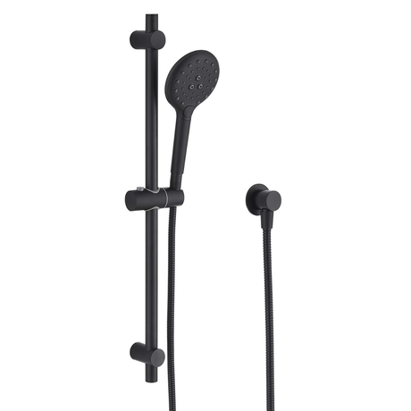 Ideal Hand Shower On Rail (Black)