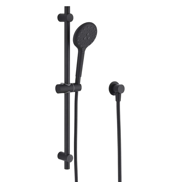Ideal Hand Shower On Rail (Black)