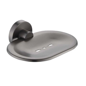 Ideal Soap Dish (Brushed Gun Metal)