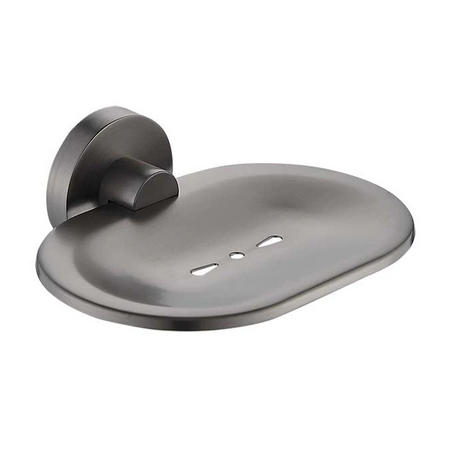 Ideal Soap Dish (Brushed Gun Metal)