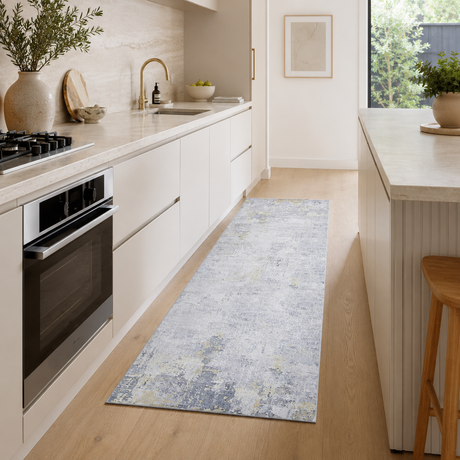 Illusions 156 Silver Runner Rug