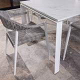 Broulee Extendable Dining table - White
