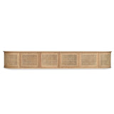 Indigo American Oak Entertainment Unit - Wall Mount 3m