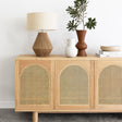 Indigo Natural American Oak  Sideboard - Arch Windows