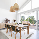 Indigo Natural American Oak  Sideboard - Arch Windows