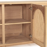 Indigo Natural American Oak  Sideboard - Arch Windows