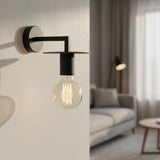 Inka 1 Light Wall Light Black