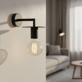 Inka 1 Light Wall Light Black