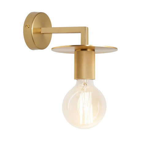 Inka 1 Light Wall Light Gold