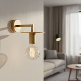 Inka 1 Light Wall Light Gold