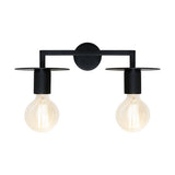 Inka 2 Light Wall Light Black