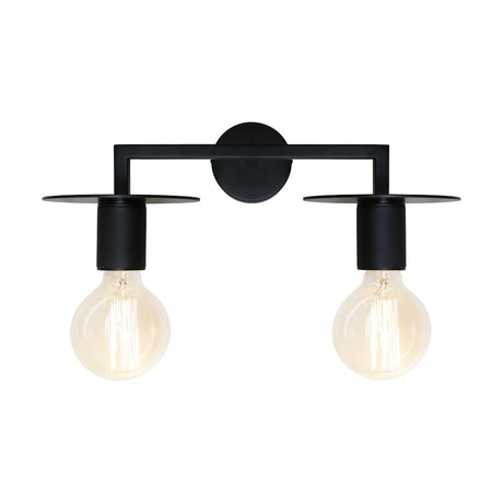 Inka 2 Light Wall Light Black