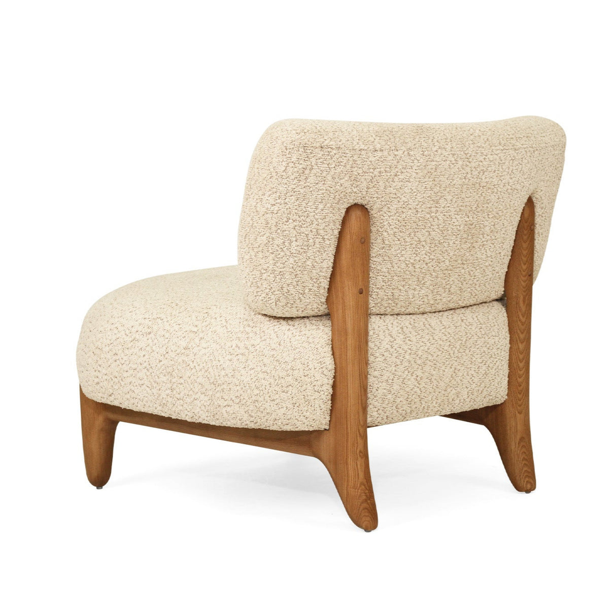 Iris Occasional Chair – Natural on Caramel Frame
