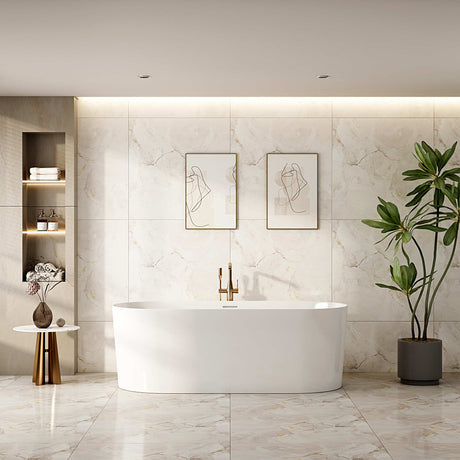 Iseo Ultra-Thin Freestanding Bath (1300/1400/1500/1600/1700mm)