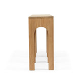 Ivy Console Teak Table – Triple Arch