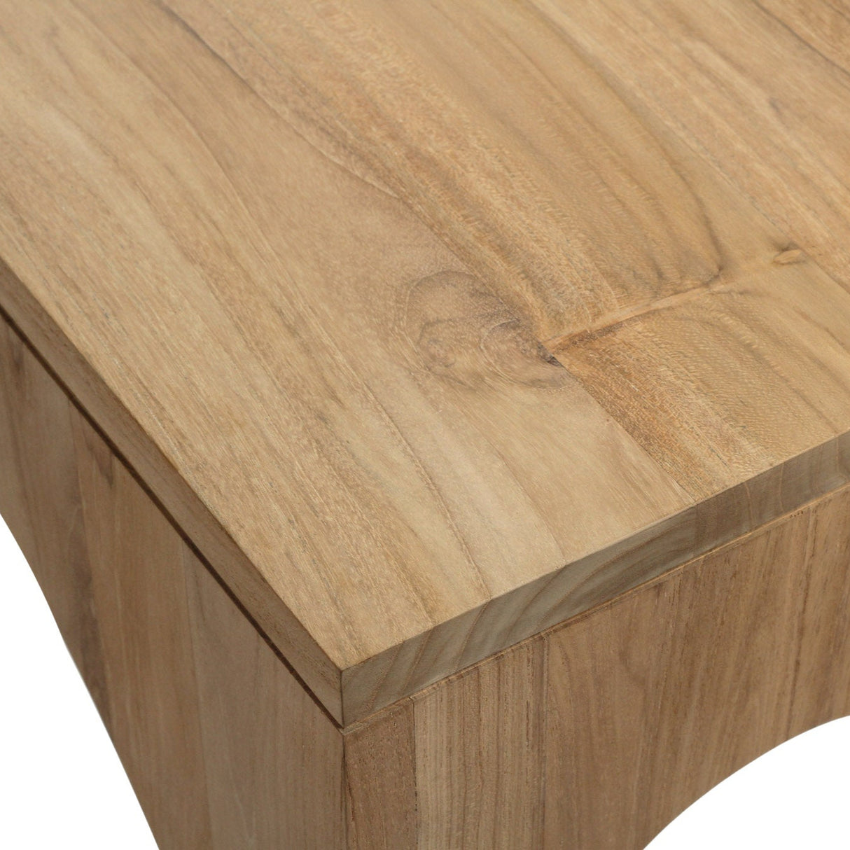 Ivy Console Teak Table – Triple Arch