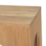 Ivy Console Teak Table – Triple Arch