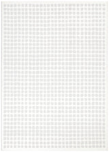 Jade Geometric Shapes Cream Grey Rug - JADE005