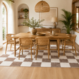 Jade Checkers Cream Brown Rug - JADE007