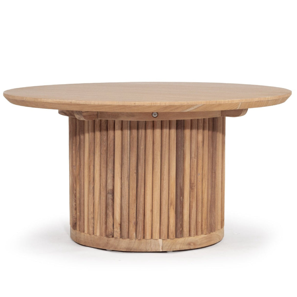 Jasper Coffee Teak Table – Natural – 0.7m