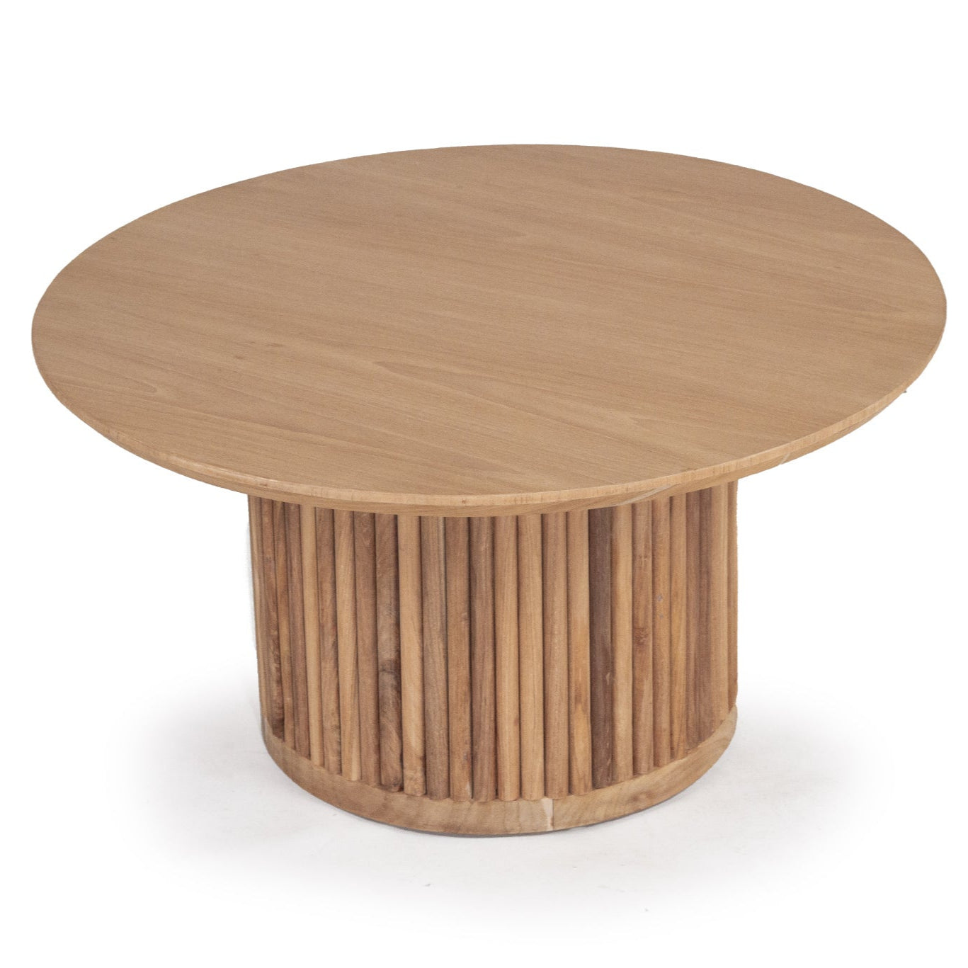 Jasper Coffee Teak Table – Natural – 0.7m