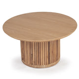 Jasper Coffee Teak Table – Natural – 0.7m