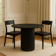 Jasper_Round_Teak_Dining_Table_1.2m_Black