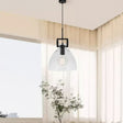 Jean 1 Light Pendant Black