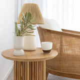 Jonah Teak Side Table – Natural