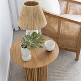 Jonah Teak Side Table – Natural