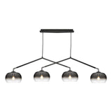 Jordet 4 Light Pendant Black