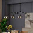 Jordet 4 Light Pendant Black