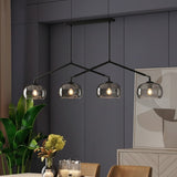Jordet 4 Light Pendant Black