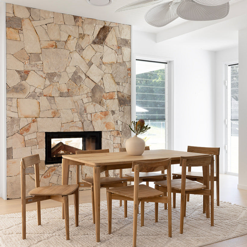 Judson Solid Teak Dining Chair- Natural
