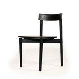 Judson Solid Teak Dining Chair - Black