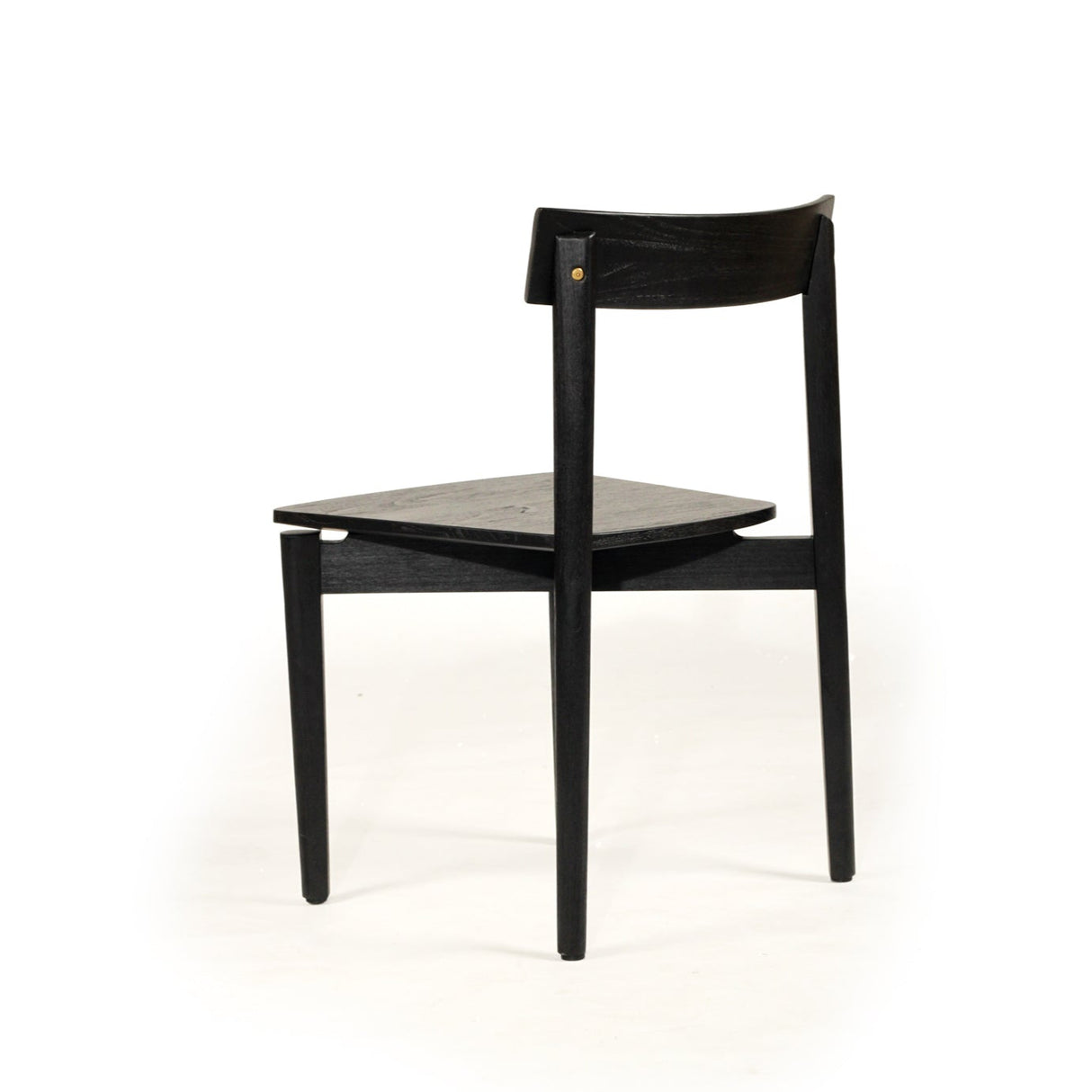 Judson Solid Teak Dining Chair - Black
