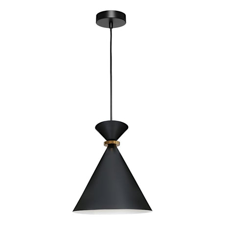 Julia Small 1 Light Pendant Black